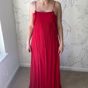 Red Maxi Dress